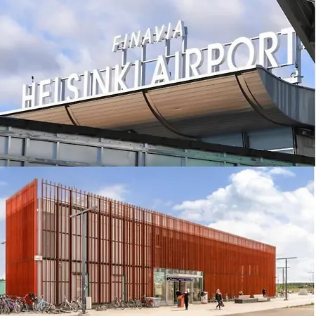 New Ruby Near Helsinki Airport In Kivistoe Apartament
